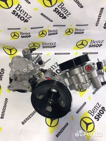 Насос гур Мерседес C E w204 w212 с датчиком