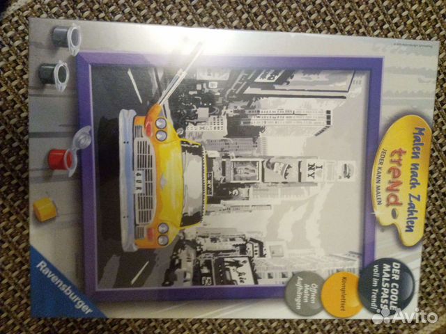 Картина по номерам новая