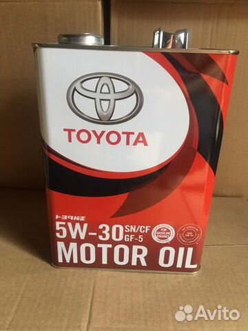 Моторное масло Toyota 5-30 4литра