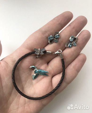 Украшения из серебра одним лотом