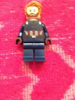 Lego Капитан Америка Marvel minifigure из 76101