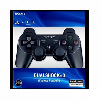 Джойстик для Sony PlayStation 3 DualShock 3 черный