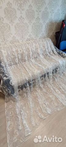 Готовые шторы органза