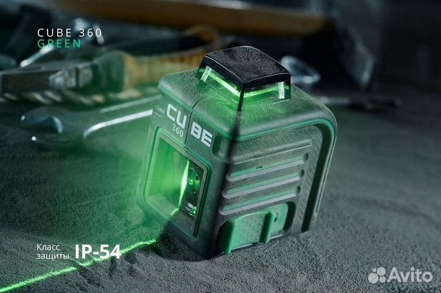 Лазерный уровень ADA cube 360 green Ultimate