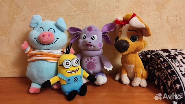 Лунтик, Дина, Пеппа, миньон и другие