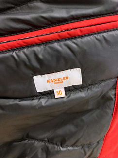 Пуховик мужской Kanzler красный размер 50