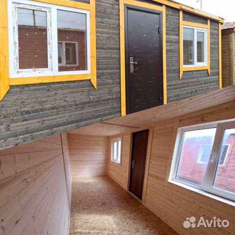 Бытовка 2.5х6 м утепление 100 мм