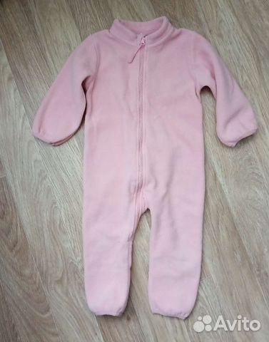 Флисовая поддева размер 86