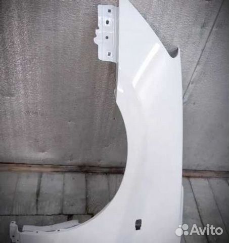 Крыло левое Nissan Almera G15 12-18 цвет белый ZY2