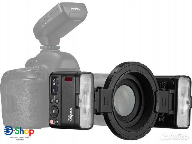 Комплект импульсных вспышек Godox MF12-K2 2шт