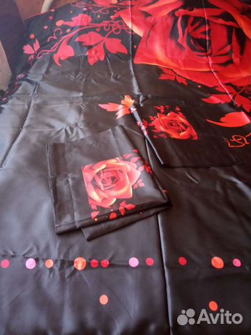 Пододеяльник и две наволочки.Атлас. Турция