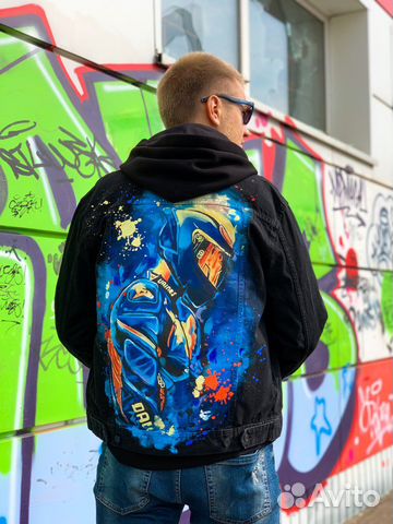 Роспись джинсовок, джинсовка с рисунком