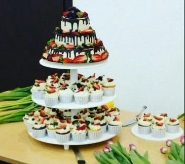 Подставка для торта пирожных и капкейков