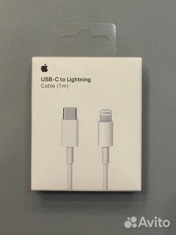 Кабель apple lightning usb c