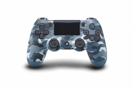 PS4 джойстик DualShock 4 V2 Blue Camouflage, новый