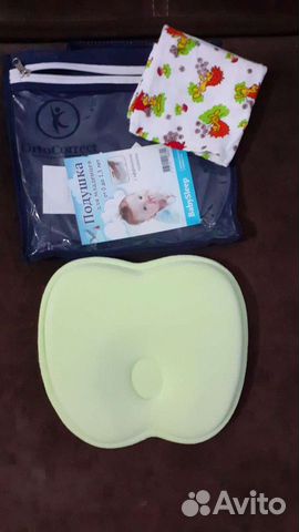 Подушка ортопедическая для новорожденных бабочка