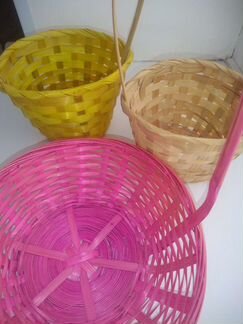 Корзинки коробки для подарков пакетом