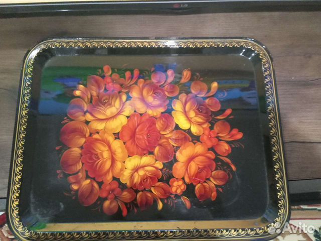 Подносы жостово СССР