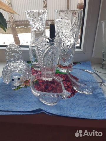 Ваза хрусталь СССР
