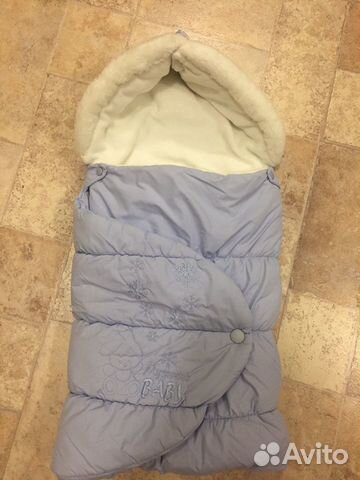 Конверт зимний + 2 зимних шапочки