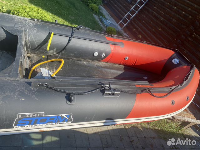 Надувная лодка из пвх с мотором