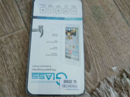 Защитное стекло doogee t6