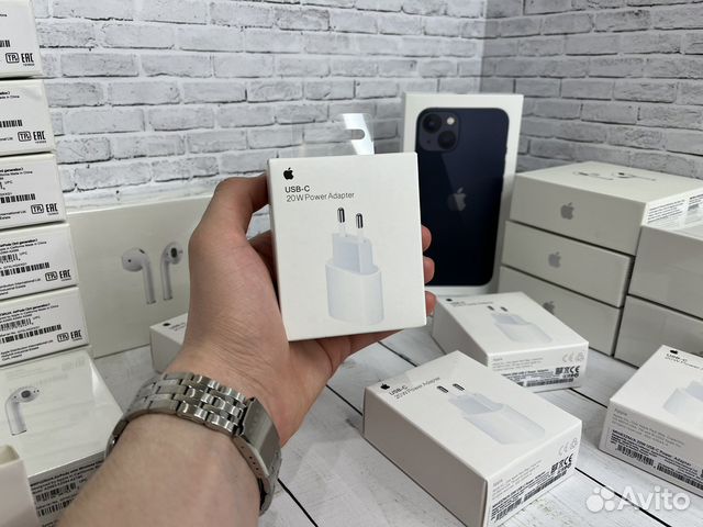 Блок питания iPhone 20w Новые