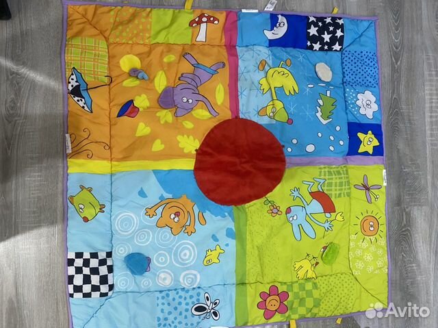 Игрушки. Развивающий коврик