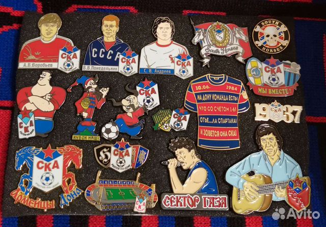 Значки в ассортименте