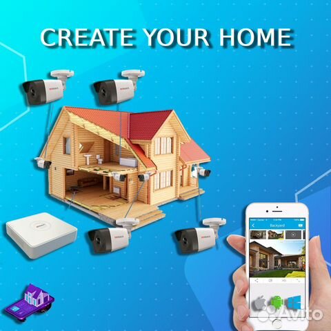 Видеонаблюдение для дачи и дома