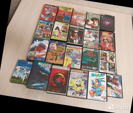 Картридж для приставки Sega