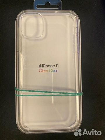 Чехол на iPhone 11 Clear Case