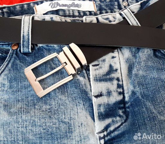 Ремень из натуральной кожи ручной работы