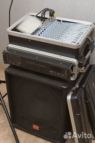 Аппаратура звуковоспроизводящая 1100Вт