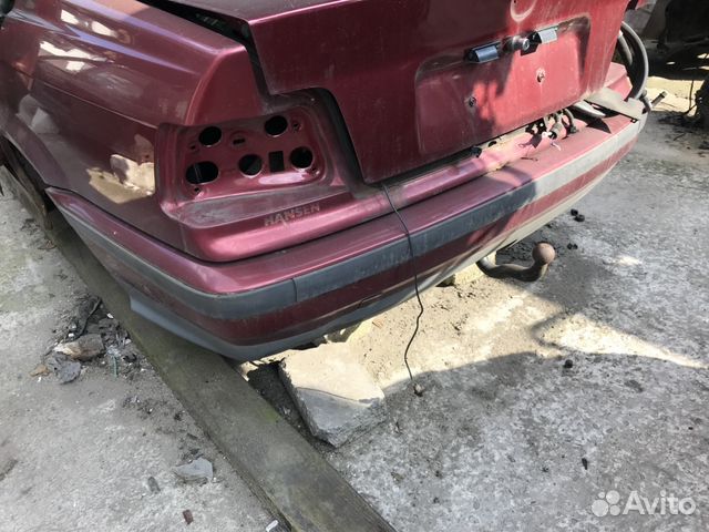 Бмв 3 36 кузов, седан бампер задний