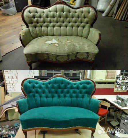 Перетяжка и ремонт мягкой мебели