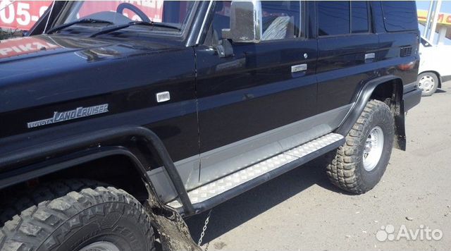 Силовые пороги Тойота Ленд Крузер 76/78