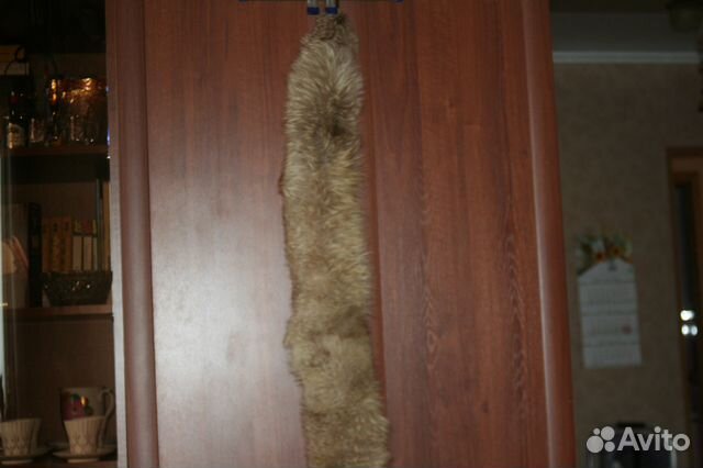 Шкурка лисья фабричная 1980 125см