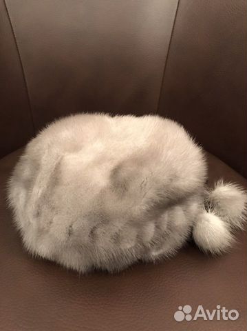 Женский норковый берет