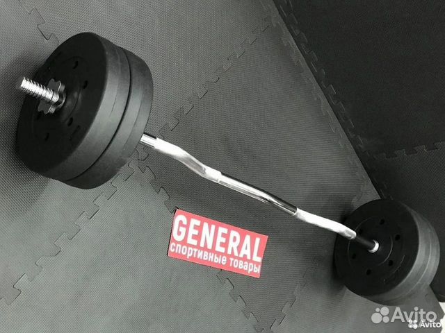 Новая штанга 17 кг