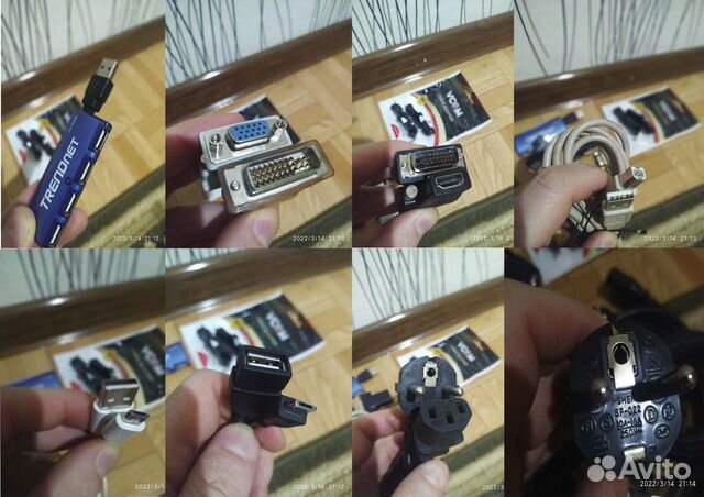 Кабель DisplayPort / DVI-D / VGA / SATA