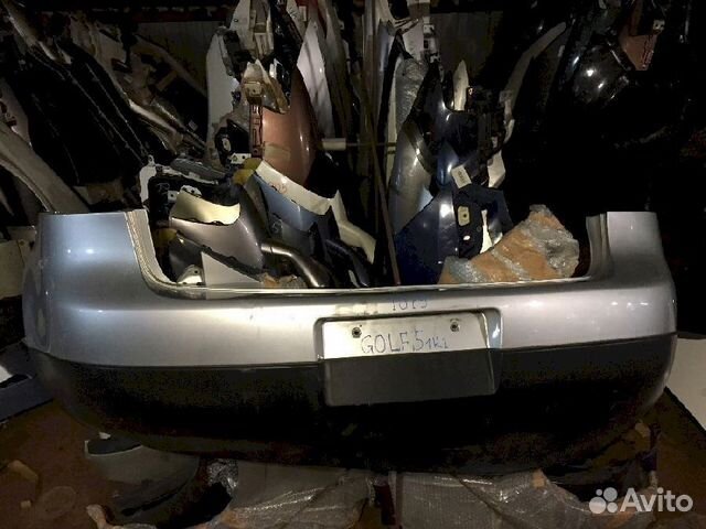 Бампер задний Volkswagen Golf V 1K1