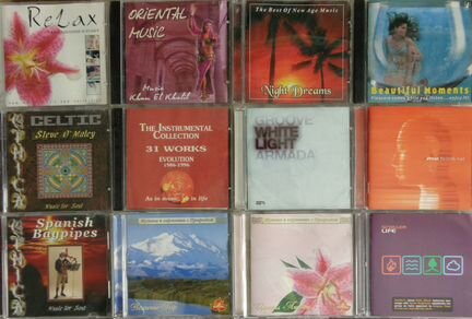 Аудио CD музыка нью-эйдж инструментальная + прочее