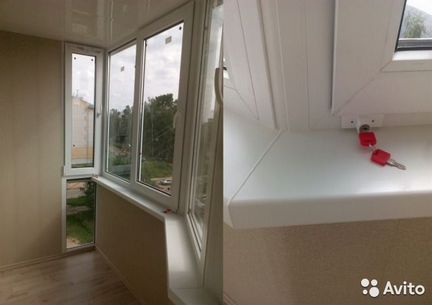 Балконы лоджии окна