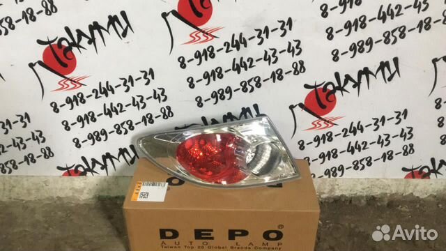 Фонарь задний левый Mazda 6 gg