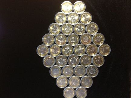 10 рублей бим 2011-2020 годы, мешковые