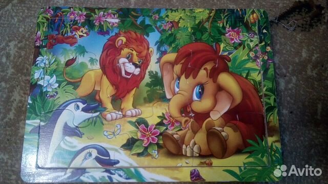 Пазл деревянный