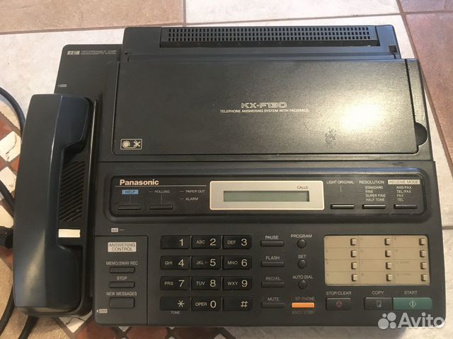 Телефон факс Panasonic KX-F130BX