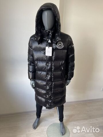 Куртка moncler с капюшоном