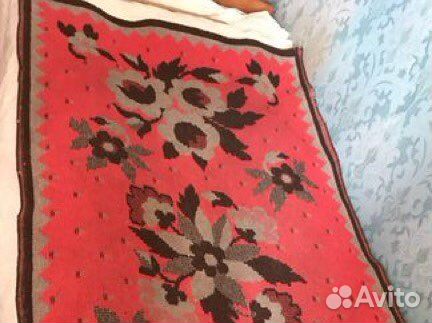 Коверик молдавский СССР винтаж безворсовый